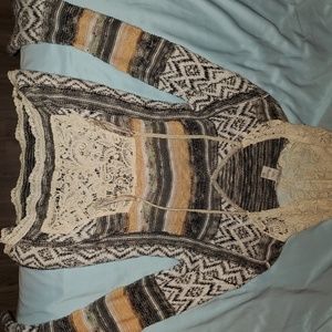 Boho sweater